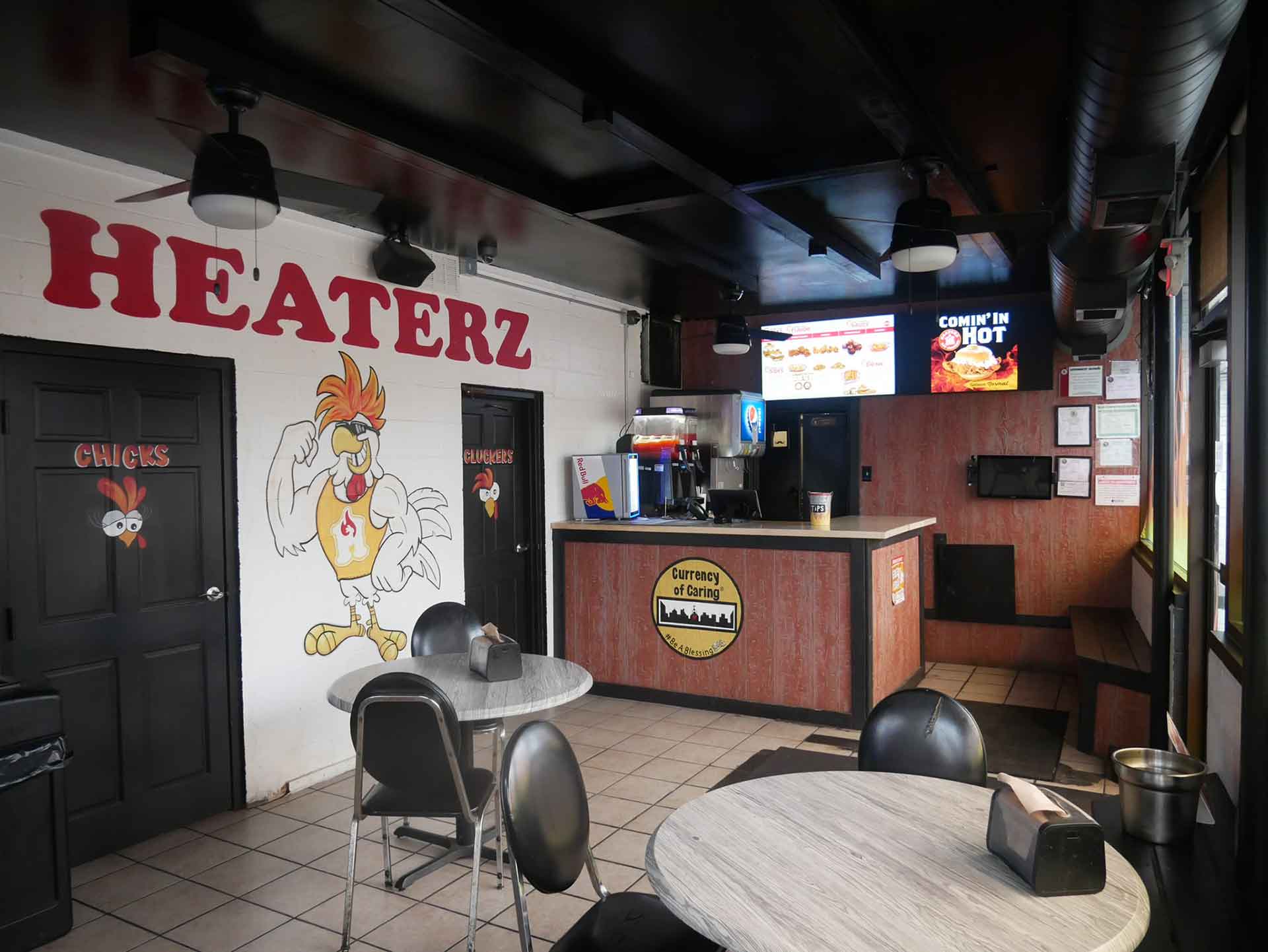 Photo of building interior for Heaterz Hot Chicken in Alton, IL